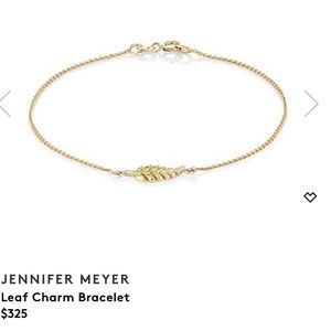 Jennifer Meyer Leaf Bracelet jewelry